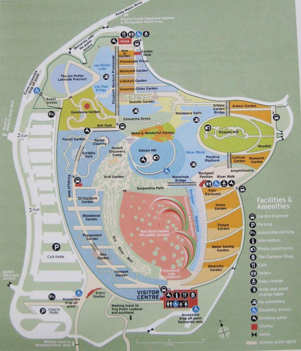 皇家植物园地图