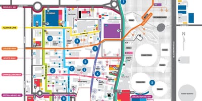 地图莫纳什大学