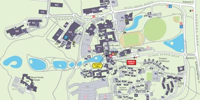 迪肯的校园地图